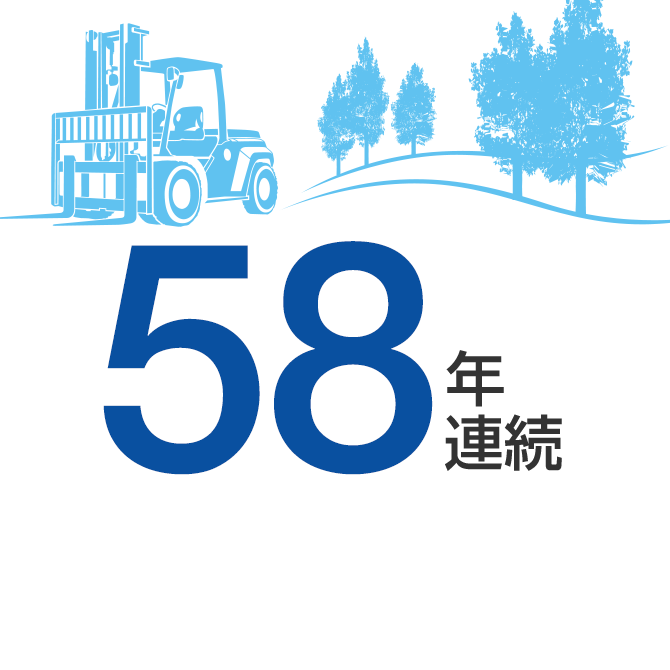 58年連続