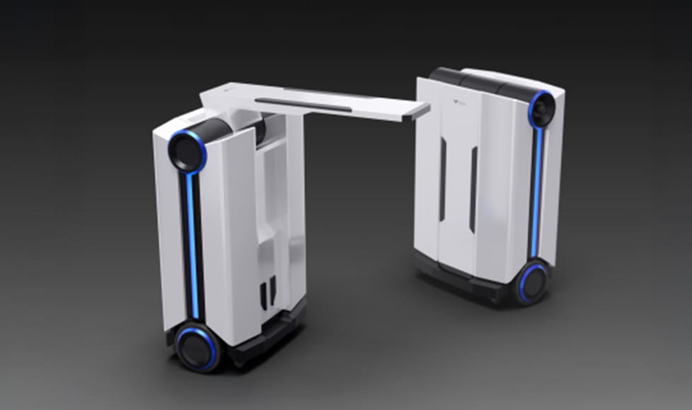人協調運搬ロボット「LEAN」