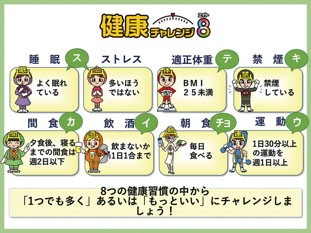 健康チャレンジ8